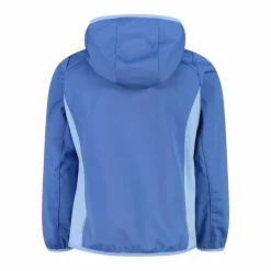 Mädchen Jacke aus leichtem Softshell, mit Fix Hood><noscript><img width=