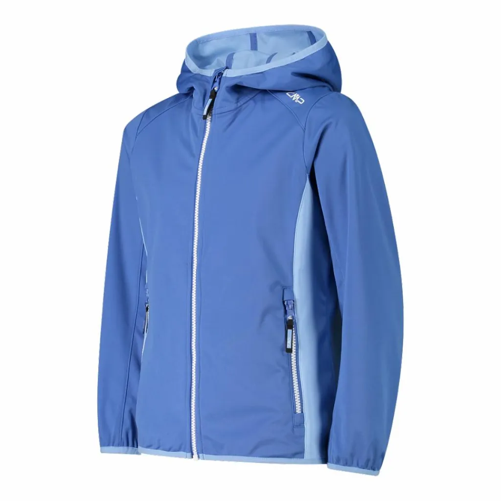 Mädchen Jacke aus leichtem Softshell, mit Fix Hood>CMP Online