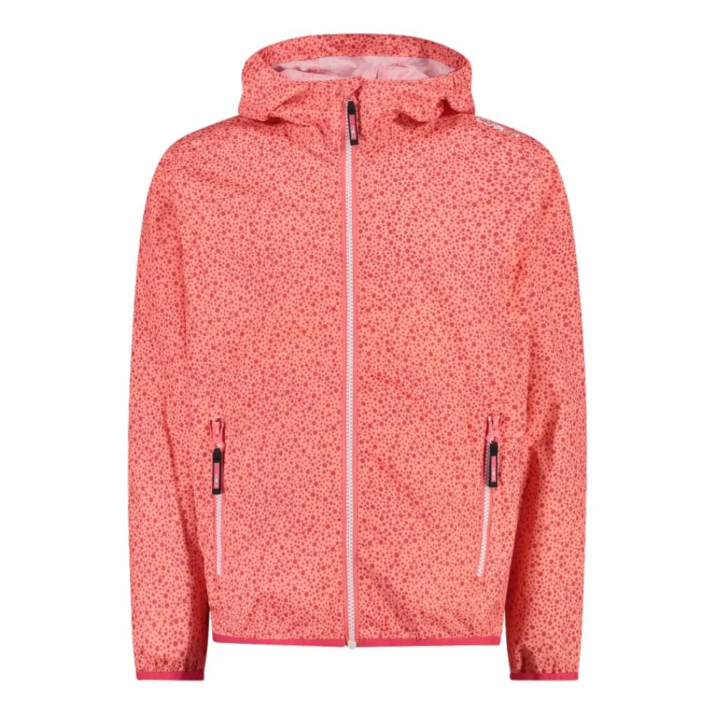 Mädchen Micro gemusterte packable Regenjacke>CMP Sale