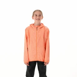 Mädchen Micro gemusterte packable Regenjacke><noscript><img width=