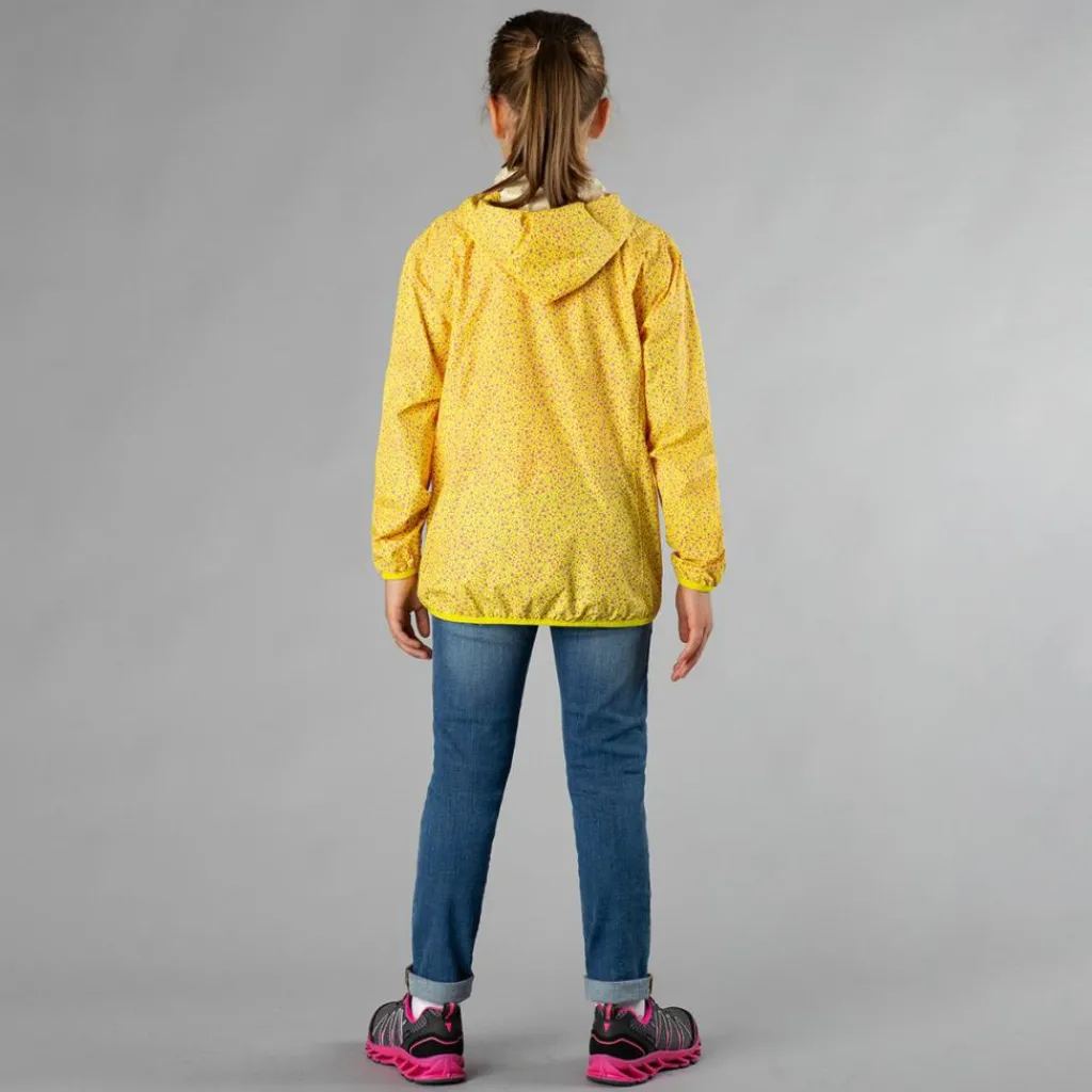Mädchen Micro gemusterte packable Regenjacke>CMP Sale