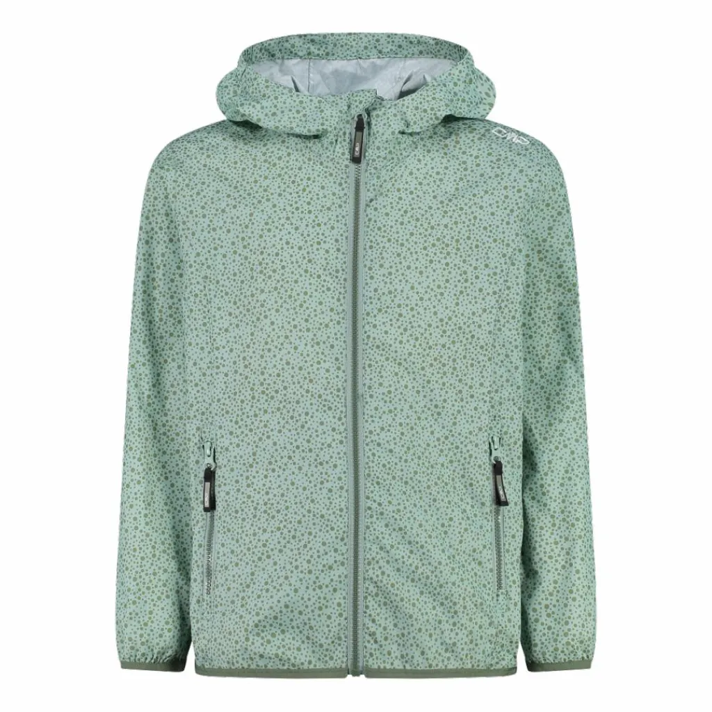 Mädchen Micro gemusterte packable Regenjacke>CMP Sale
