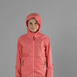 Mädchen Micro gemusterte packable Regenjacke><noscript><img width=
