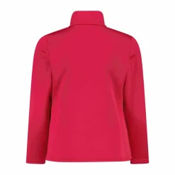 Mädchen Stretch Performance Stehkragenshirt mit kurzem Reißverschluss><noscript><img width=