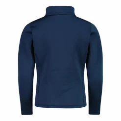 Mädchen Stretch Performance Stehkragenshirt mit kurzem Reißverschluss><noscript><img width=