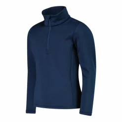 Mädchen Stretch Performance Stehkragenshirt mit kurzem Reißverschluss><noscript><img width=