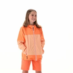 Mädchen-Shell aus zweifarbigem Ripstop><noscript><img width=