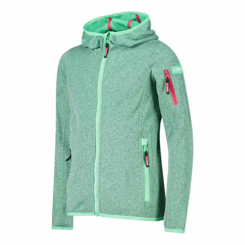 Mädchen-Sweatshirt mit Kapuze aus Knit Tech Fleece>CMP Discount