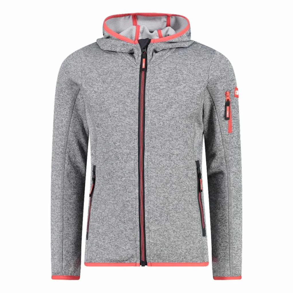 Mädchen-Sweatshirt mit Kapuze aus Knit Tech Fleece>CMP Discount