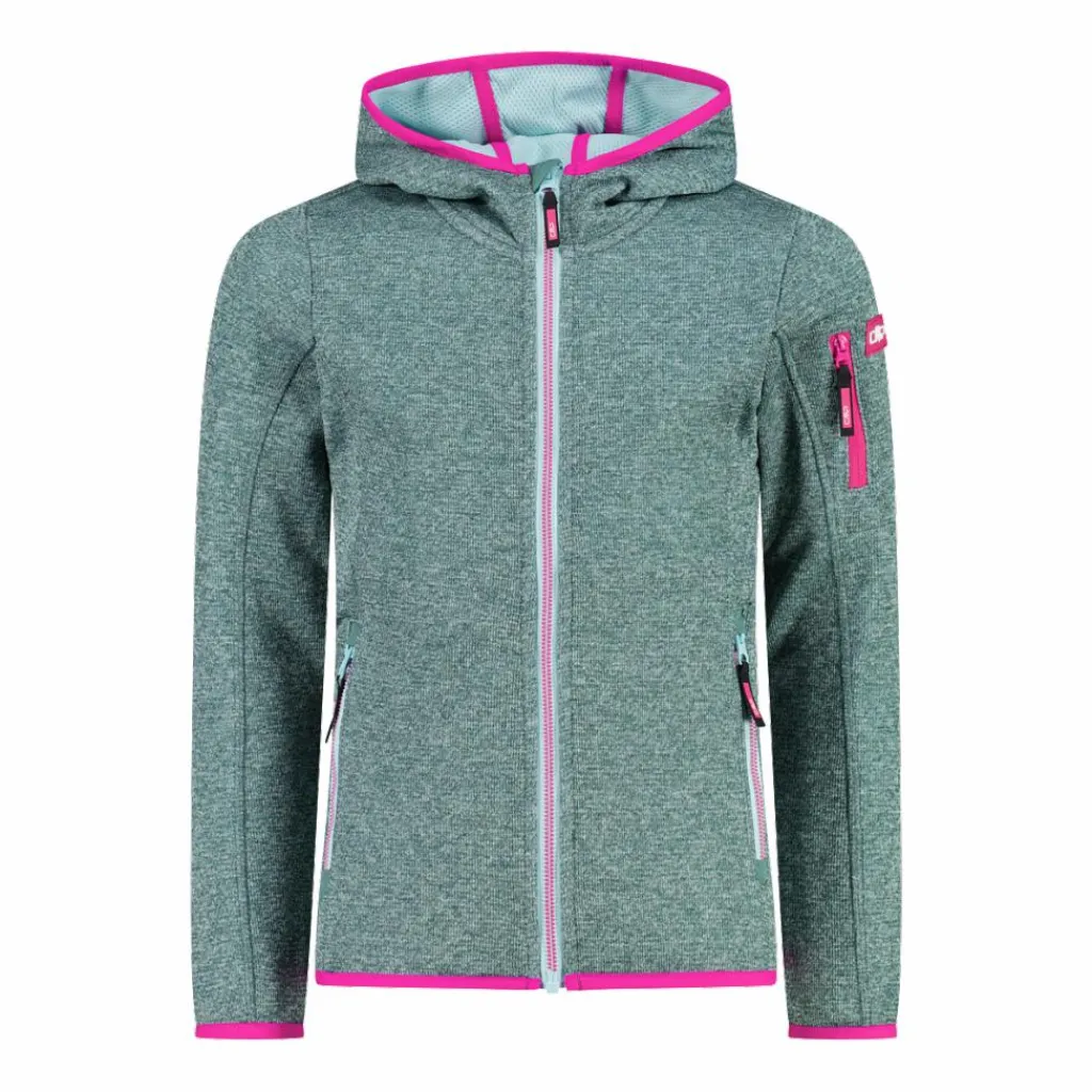 Mädchen-Sweatshirt mit Kapuze aus Knit Tech Fleece>CMP Discount