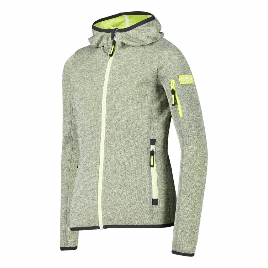 Mädchen-Sweatshirt mit Kapuze aus Knit Tech Fleece>CMP Discount