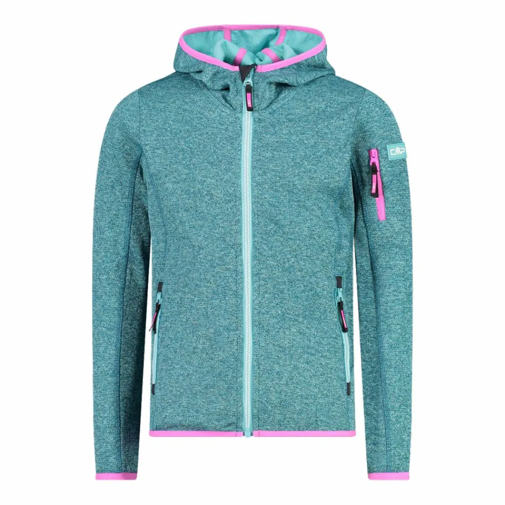 Mädchen-Sweatshirt mit Kapuze aus Knit Tech Fleece>CMP Discount