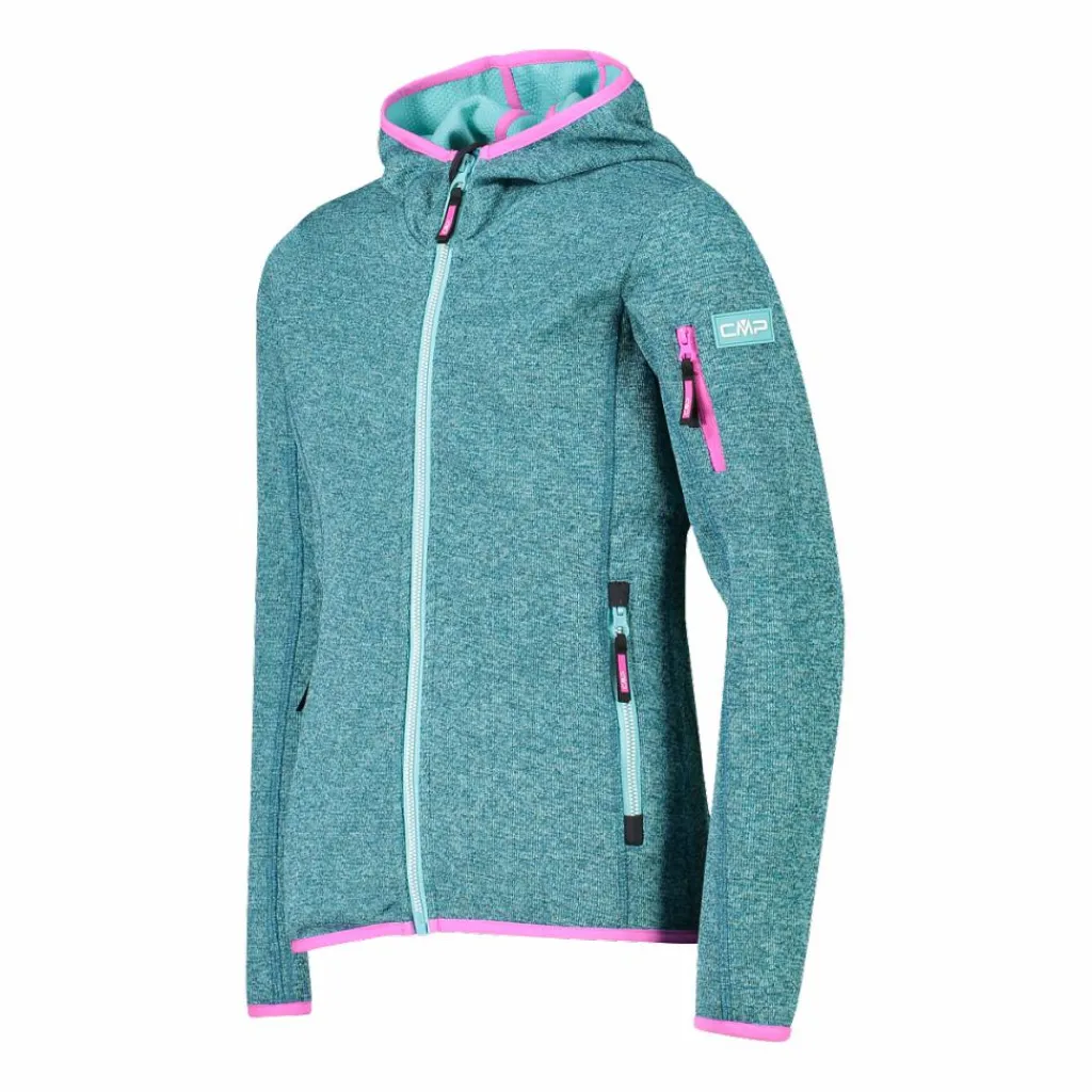 Mädchen-Sweatshirt mit Kapuze aus Knit Tech Fleece>CMP Discount