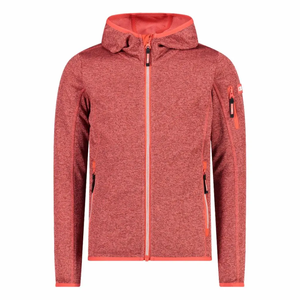 Mädchen-Sweatshirt mit Kapuze aus Knit Tech Fleece>CMP Discount