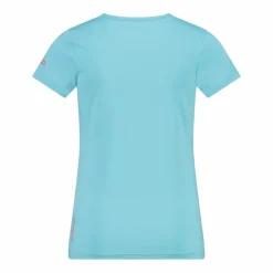 Mädchen-T-Shirt aus Funktionsgewebe mit Print vorne><noscript><img width=