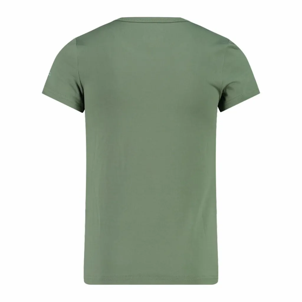 Mädchen-T-Shirt aus Funktionsgewebe mit Print vorne>CMP New