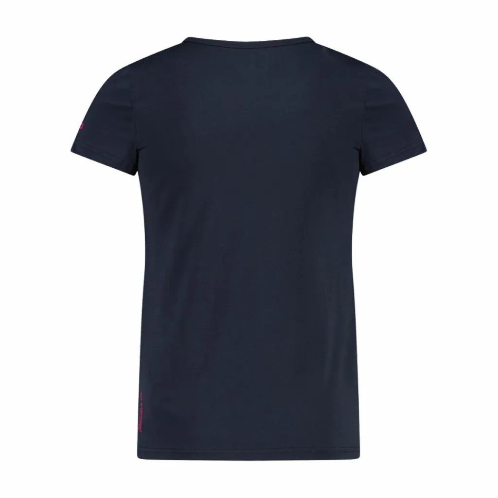 Mädchen-T-Shirt aus Funktionsgewebe mit Print vorne>CMP New