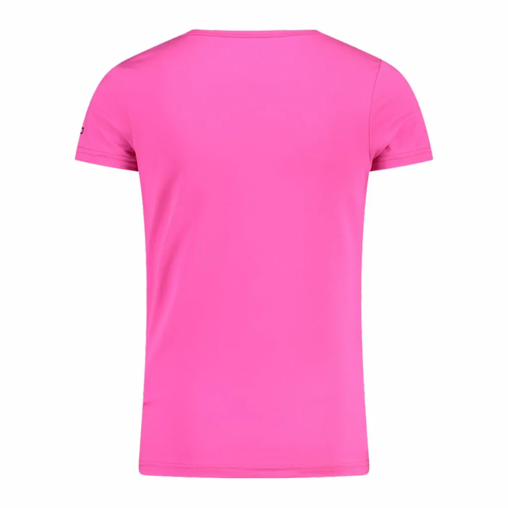 Mädchen-T-Shirt aus Funktionsgewebe mit Print vorne>CMP New
