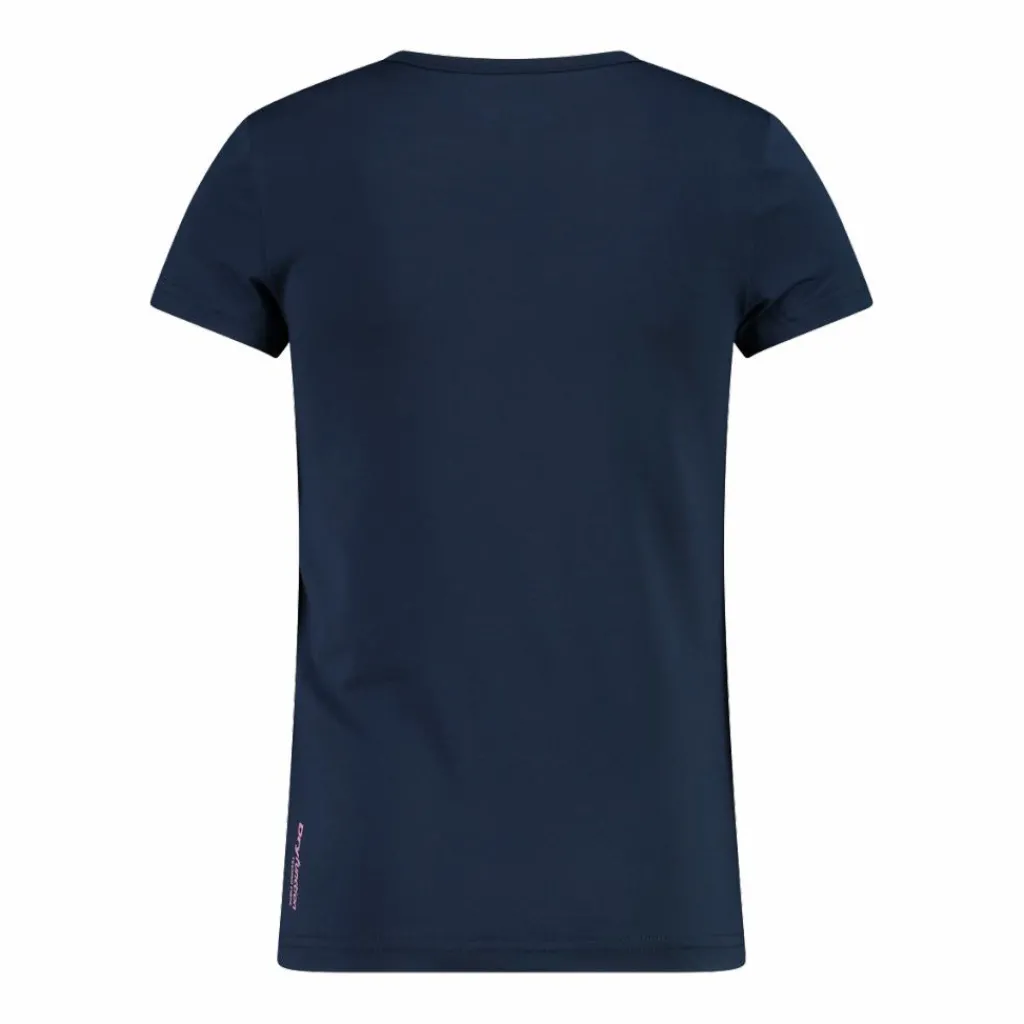 Mädchen-T-Shirt aus Funktionsgewebe mit Print vorne>CMP New