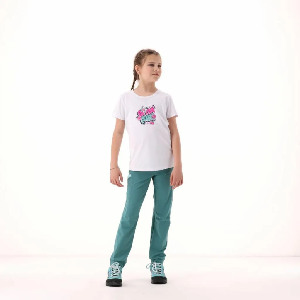 Mädchen-Wanderhose aus leichtem Stretch-Polyester>CMP