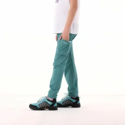 Mädchen-Wanderhose aus leichtem Stretch-Polyester><noscript><img width=
