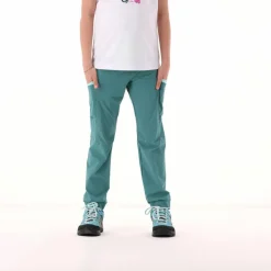 Mädchen-Wanderhose aus leichtem Stretch-Polyester><noscript><img width=