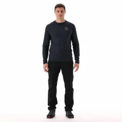 Mélange-HighLoft-Fleece für Herren mit hitzeversiegelter Tasche><noscript><img width=