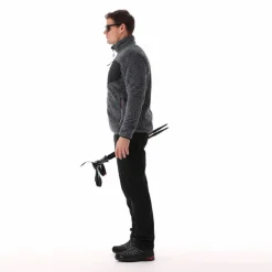 Mélange-HighLoft-Fleece für Herren mit hitzeversiegelter Tasche><noscript><img width=