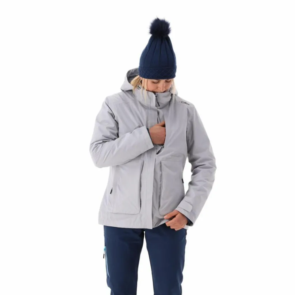 Multifunktionale Damenjacke mit abnehmbarer Innenschicht mit Kapuze>CMP Best