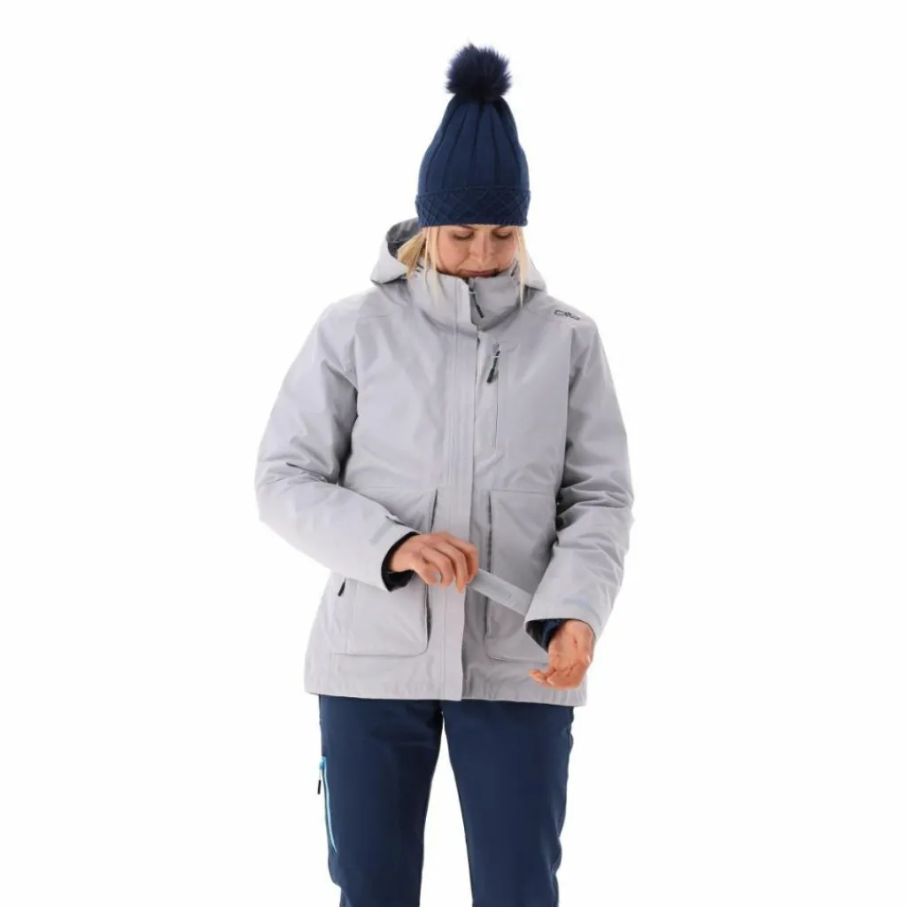 Multifunktionale Damenjacke mit abnehmbarer Innenschicht mit Kapuze>CMP Best