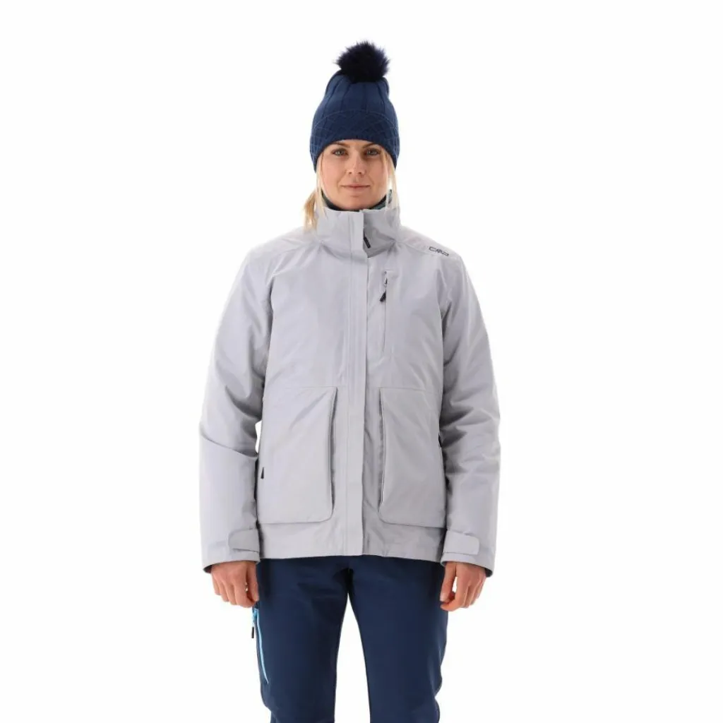 Multifunktionale Damenjacke mit abnehmbarer Innenschicht mit Kapuze>CMP Best