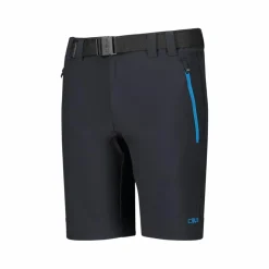Outdoor-Bermuda-Shorts mit Gürtel><noscript><img width=