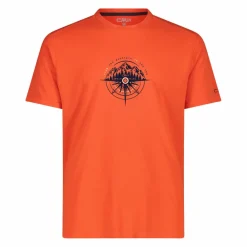 Piqué-Shirt mit Adventure-Print>CMP