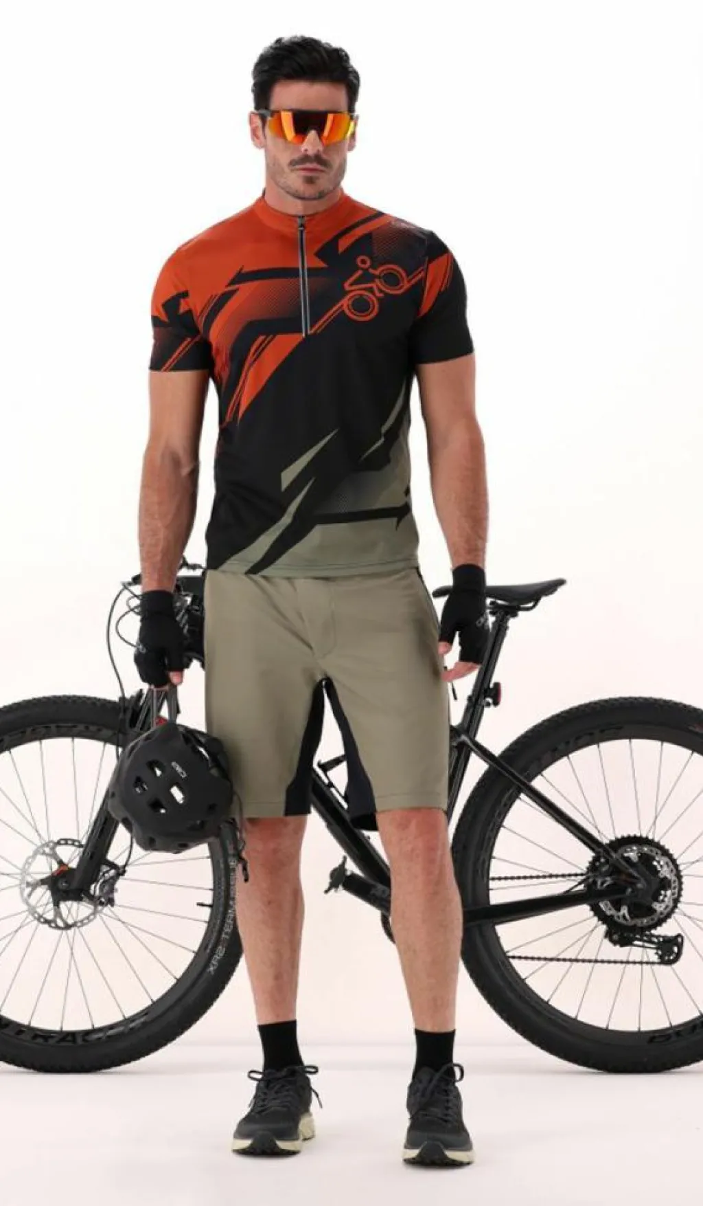 Radsport-T-Shirt für Herren mit kleiner Tasche auf der Rückseite>CMP Hot