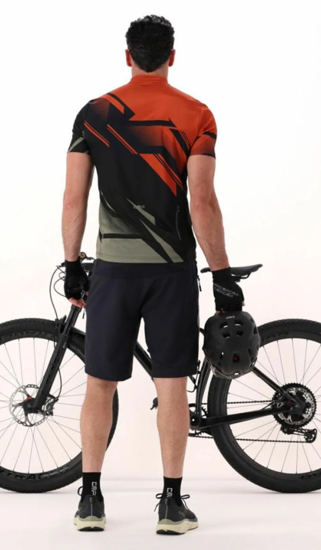 Radsport-T-Shirt für Herren mit kleiner Tasche auf der Rückseite>CMP Hot