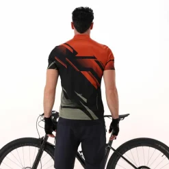 Radsport-T-Shirt für Herren mit kleiner Tasche auf der Rückseite><noscript><img width=