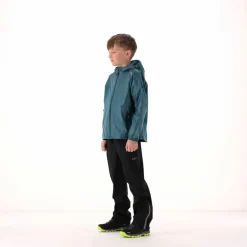Regenjacke mit fest angebrachter Kapuze für Jungen><noscript><img width=