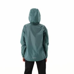 Regenjacke mit fest angebrachter Kapuze für Mädchen><noscript><img width=
