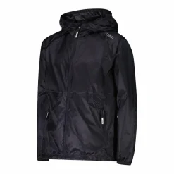 Regenjacke mit fest angebrachter Kapuze für Mädchen><noscript><img width=