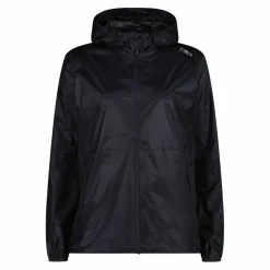Regenjacke mit fest angebrachter Kapuze für Damen><noscript><img width=