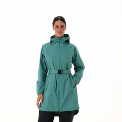 Regenjacke mit fest angebrachter Kapuze für Damen><noscript><img width=