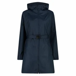 Regenjacke mit fest angebrachter Kapuze für Damen><noscript><img width=
