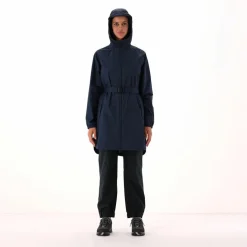 Regenjacke mit fest angebrachter Kapuze für Damen><noscript><img width=