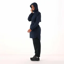 Regenjacke mit fest angebrachter Kapuze für Damen><noscript><img width=