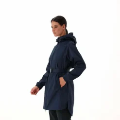 Regenjacke mit fest angebrachter Kapuze für Damen><noscript><img width=