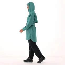 Regenjacke mit fest angebrachter Kapuze für Damen><noscript><img width=