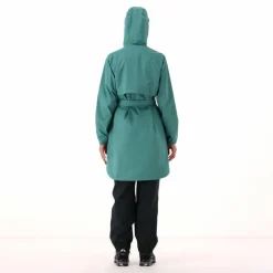 Regenjacke mit fest angebrachter Kapuze für Damen><noscript><img width=