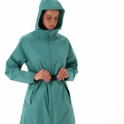 Regenjacke mit fest angebrachter Kapuze für Damen><noscript><img width=