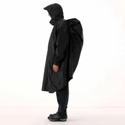 Regenponcho mit fest angebrachter Kapuze Unisex><noscript><img width=