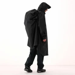 Regenponcho mit fest angebrachter Kapuze Unisex><noscript><img width=